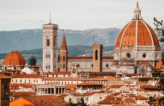 Florence Airport - San Gimignano, Tuscany