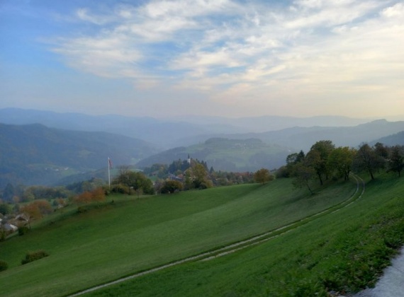 Typical Slovenian view