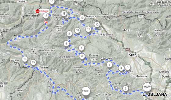 Tour Map