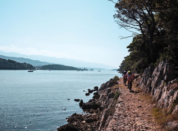 Rab Island coastal trails