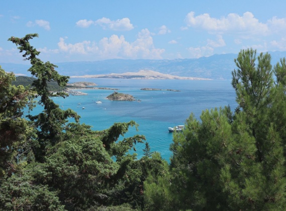 View from Rab Island